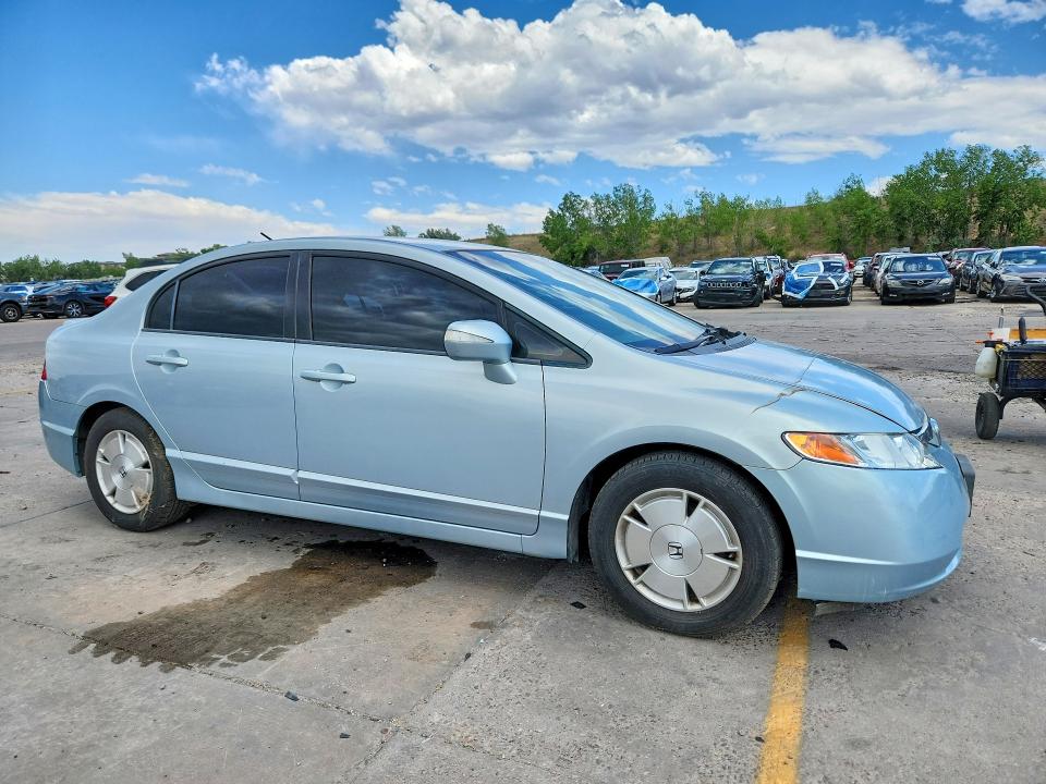 2008 Honda Civic hybrid VIN JHMFA36268S000746 COPART salvage auction — FRONT END, Co - Public - Salvage Title, sold $1,500 on 2026-07-06 (photo 4)
