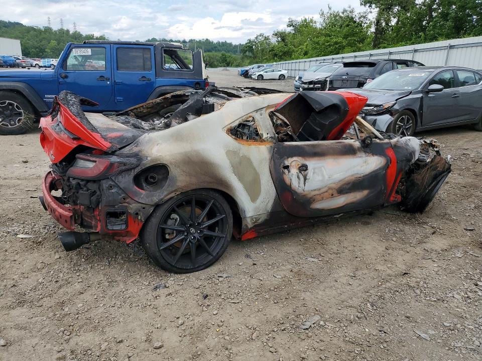 2024 Toyota Gr 86 VIN JF1ZNBE10R8755353 COPART salvage auction — BURN, Pa - Certificate Of Salvage, sold $400 on 2026-07-22 (photo 3)
