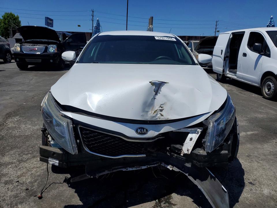2015 Kia VIN 5XXGM4A7XFG406932 COPART salvage auction — FRONT END, Ca - Salvage Certificate, sold $650 on 2026-07-08 (photo 5)