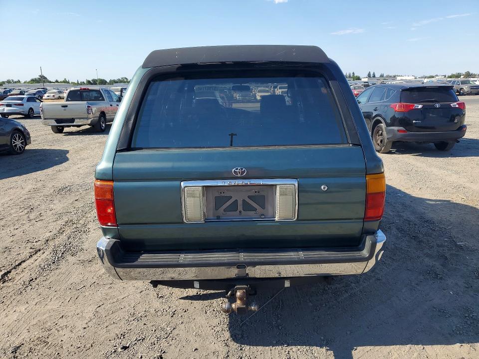 1993 Toyota 4runner VIN JT3VN39W7P0116746 COPART salvage auction — FRONT END, Ca - Dis/Dlr/Exp Only Lien Papers, sold $1,350 on 2026-07-28 (photo 6)