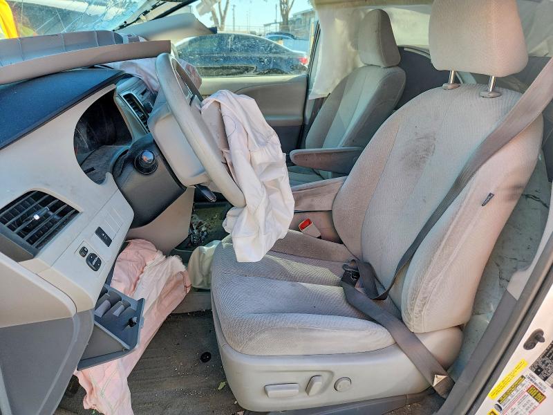 2014 Toyota Sienna VIN 5TDKK3DC2ES481253 COPART salvage auction — ALL OVER, NM - CERT OF TITLE-SALVAGE (P), sold $1,100 on 2026-07-13 (photo 7)