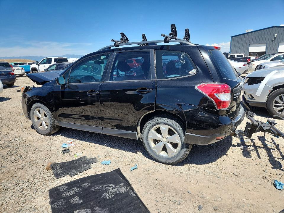 2015 Subaru Forester VIN JF2SJABCXFH819466 COPART salvage auction — FRONT END, Ut - Salvage Certificate, sold $150 on 2026-07-17 (photo 2)