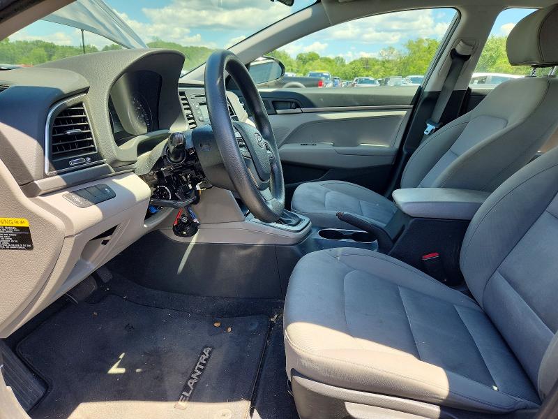 2017 Hyundai Elantra VIN KMHD74LF7HU371144 COPART salvage auction — VANDALISM, Ct - Cert Of Title-Salvage, sold $1,300 on 2026-07-28 (photo 7)