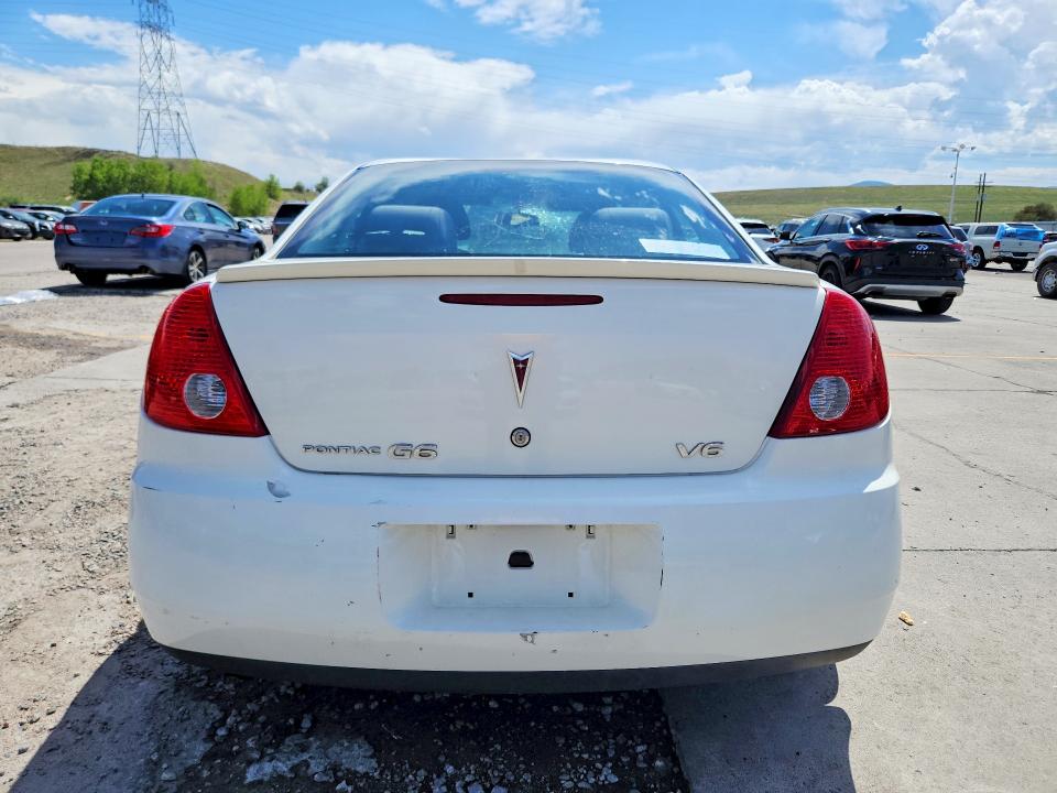 2007 Pontiac G6 VIN 1G2ZG58N474104949 COPART salvage auction — WATER/FLOOD, CO - SALVAGE TITLE, sold $275 on 2026-07-22 (photo 6)