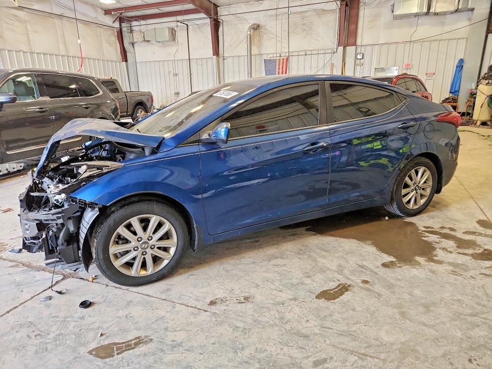 2014 Hyundai VIN KMHDH4AE0EU180359 COPART salvage auction — FRONT END, Wi - Junked Vehicle Bill Of Sale, sold $400 on 2026-07-13 (photo 1)