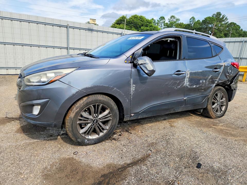 2015 Hyundai Tucson VIN KM8JU3AG4FU054923 COPART salvage auction — SIDE, Fl - Cert Of Title Slvg Rebuildable, sold $650 on 2026-07-13 (photo 1)