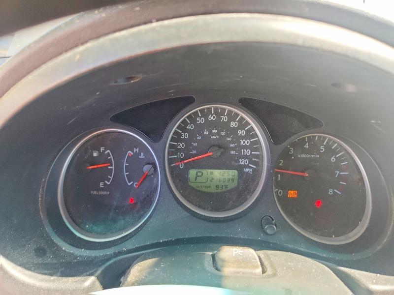 2008 Subaru Forester VIN JF1SG63628H710432 COPART salvage auction — FRONT END, Az - Cert Of Title - Salvage, sold $350 on 2026-07-06 (photo 9)