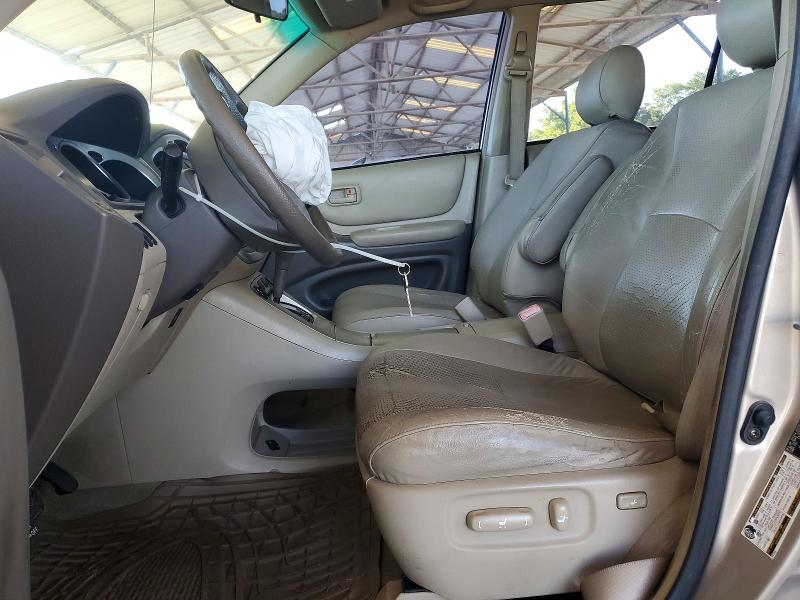 2004 Toyota Highlander VIN JTEGP21A740026674 COPART salvage auction — FRONT END, Ga - Cert Of Title-Salvage, sold $250 on 2026-07-30 (photo 7)