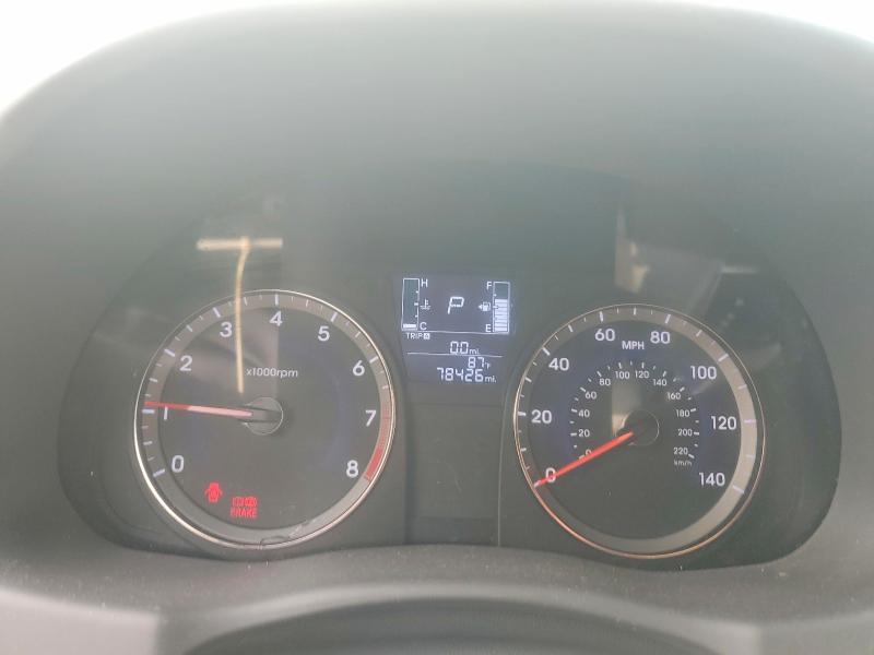 2015 Hyundai Accent VIN KMHCT5AE1FU216318 COPART salvage auction — VANDALISM, WV - CERTIFICATE OF TITLE, sold $425 on 2026-07-16 (photo 9)