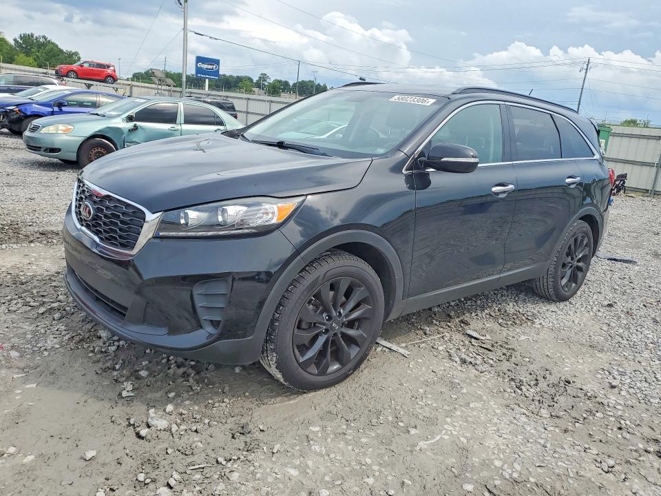 2019 Kia Sorento VIN 5XYPG4A53KG601055 COPART salvage auction — REAR END, AL - CERT OF TITLE-SALVAGE TITLE (P), sold $1,750 on 2026-07-28 (photo 1)
