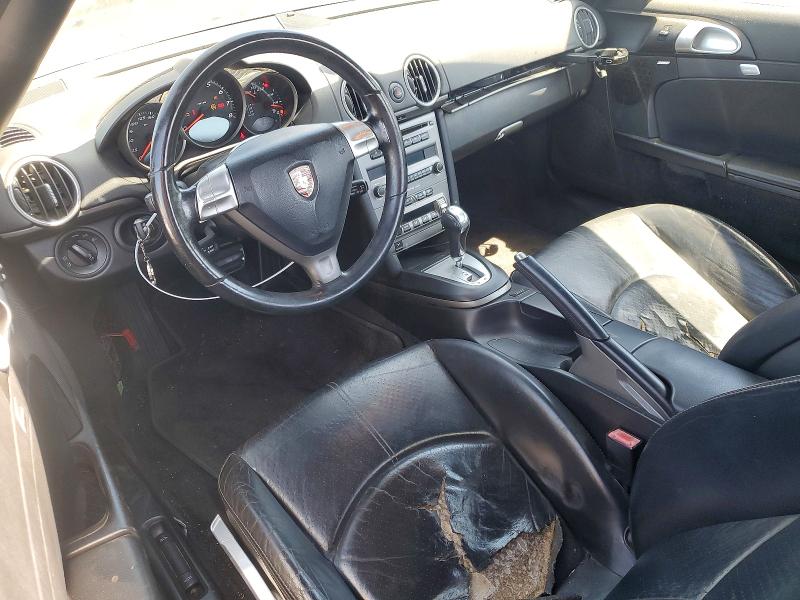 2007 Porsche Cayman VIN WP0AA29887U761979 COPART salvage auction — MECHANICAL, Ca - Dis/Dlr/Exp Only Clean Title, sold $4,450 on 2026-07-06 (photo 8)