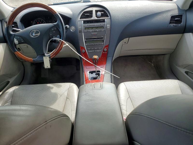 2008 Lexus Es 350 VIN JTHBJ46G682183159 COPART salvage auction — FRONT END, AL - CERT OF TITLE-SALVAGE TITLE, sold $450 on 2026-07-28 (photo 8)