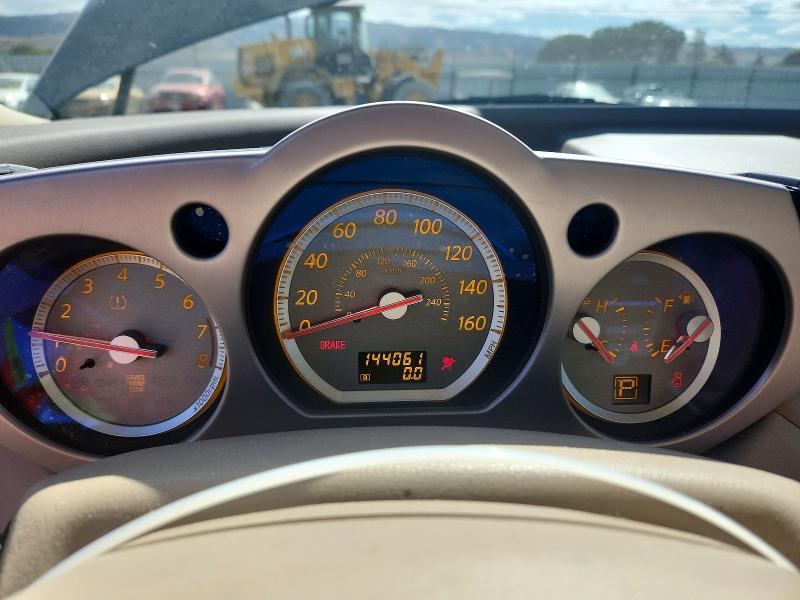 2007 Nissan Murano VIN JN8AZ08T27W524206 COPART salvage auction — SIDE, Ca - Salvage Certificate, sold $250 on 2026-07-07 (photo 9)