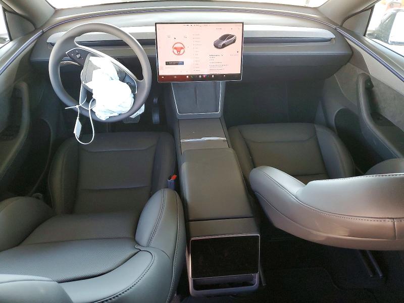 2026 Tesla Model y VIN 7SAYGDED6TF583409 COPART salvage auction — FRONT END, Ca - Salvage Certificate, sold $16,200 on 2026-07-14 (photo 8)