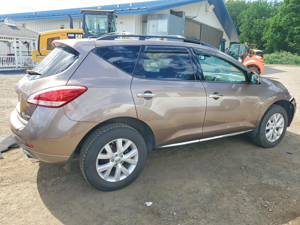 2011 Nissan Murano VIN JN8AZ1MWXBW175035 COPART salvage auction — FRONT END, Ma - Cert Of Title-Salvage, sold $675 on 2026-07-09 (photo 3)