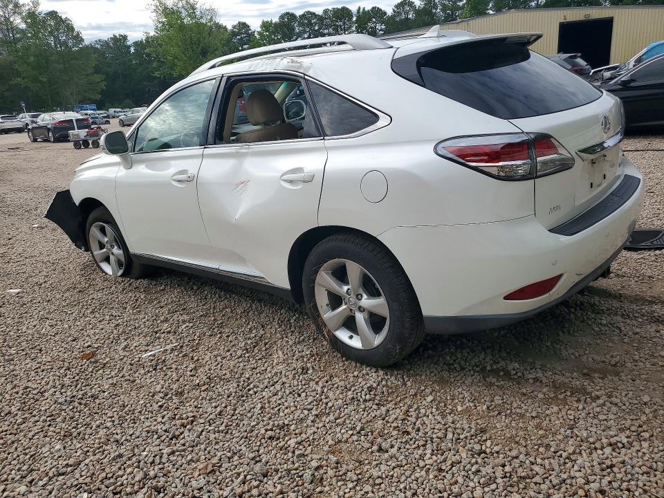2013 Lexus Rx VIN JTJBK1BA1D2034308 COPART salvage auction — FRONT END, Nc - Salvage Certificate Of Title, sold $275 on 2026-07-24 (photo 2)
