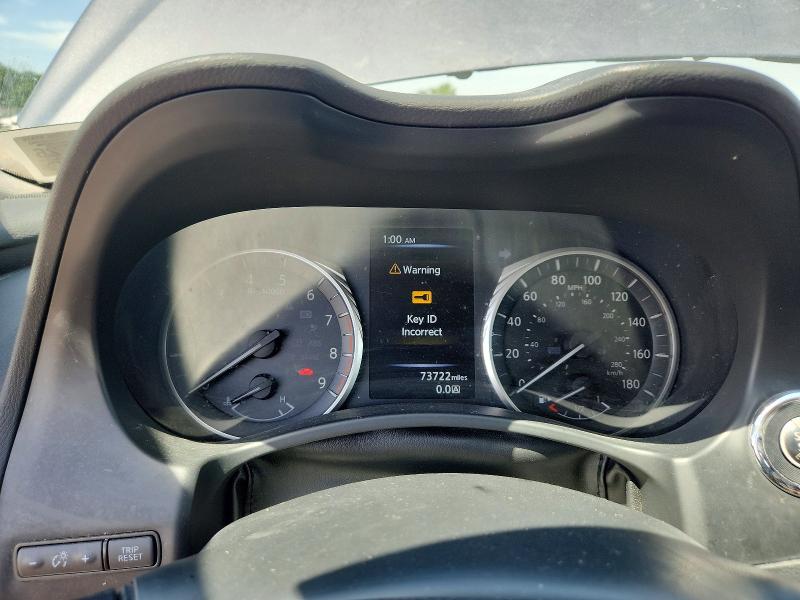 2020 Infiniti Q50 VIN JN1EV7AR4LM253707 COPART salvage auction — FRONT END, Mi - Cert Of Title-Rebuilt Salvage, sold $2,650 on 2026-07-09 (photo 9)