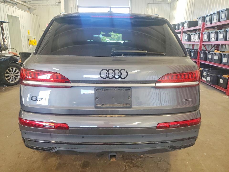 2021 Audi Q7 VIN WA1VXAF76MD035095 COPART salvage auction — SIDE, Mn - Cert Of Title-Salvage, sold $17,500 on 2026-07-28 (photo 6)