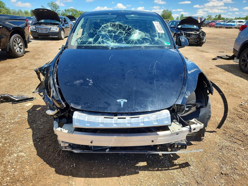 2022 Tesla Model y VIN 7SAYGDEE3NF387455 COPART salvage auction — FRONT END, Md - Cert Of Salvage > 75% Damage, sold $1,050 on 2026-07-28 (photo 5)
