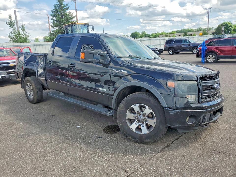 2013 Ford F-150 VIN 1FTFW1ET4DKG49702 COPART salvage auction — REAR END, Wi - Junked Vehicle Bill Of Sale, sold $1,550 on 2026-07-02 (photo 4)