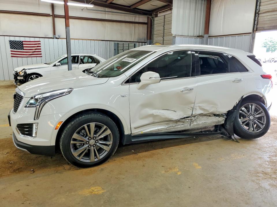 2024 Cadillac VIN 1GYKNCRS3RZ748373 COPART salvage auction — SIDE, Nc - Salvage Certificate Of Title, sold $10,700 on 2026-08-05 (photo 1)