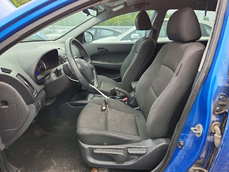 2012 Hyundai Elantra VIN KMHDB8AE2CU127328 COPART salvage auction — REAR END, On - Permit No Brand - Unfit, sold $400 on 2026-07-07 (photo 7)
