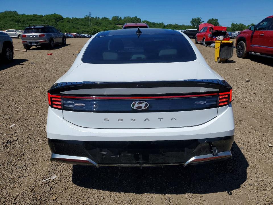 2024 Hyundai VIN KMHL14JA3RA404535 COPART salvage auction — FRONT END, Il - Salvage Certificate, sold $9,200 on 2026-07-31 (photo 6)