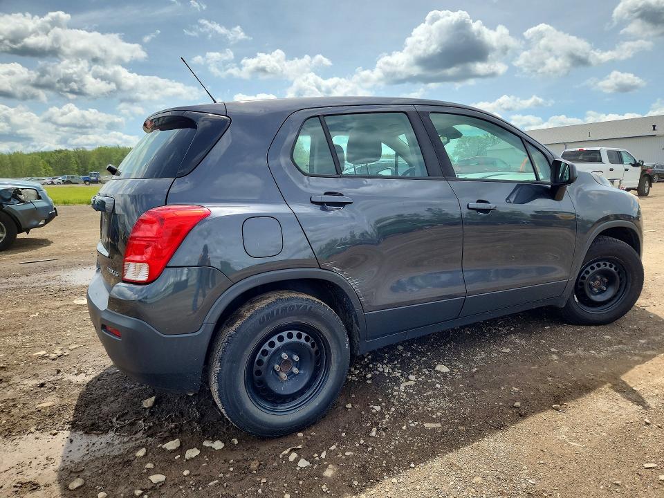 2016 Chevrolet VIN 3GNCJKSB0GL275487 COPART salvage auction — HAIL, Oh - Cert Of Title-Salvage, sold $900 on 2026-07-27 (photo 3)