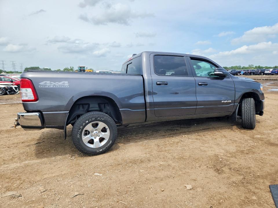 2021 Ram 1500 VIN 1C6SRFMT3MN815637 COPART salvage auction — FRONT END, Il - Salvage Certificate, sold $10,200 on 2026-07-30 (photo 3)