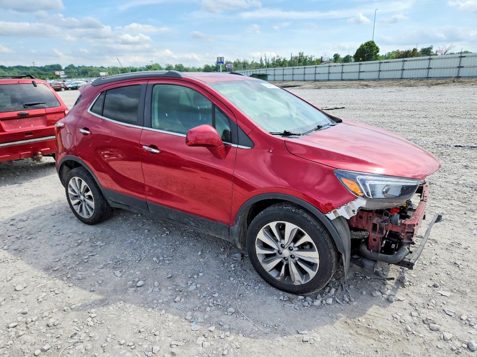 2020 Buick Encore VIN KL4CJASB4LB052717 COPART salvage auction — FRONT END, Wv - Salvage Certificate, sold $1,500 on 2026-07-27 (photo 4)