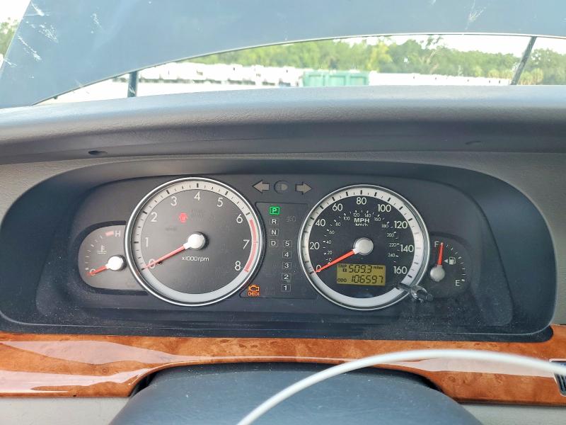 2005 Kia Amanti VIN KNALD124955080493 COPART salvage auction — UNDERCARRIAGE, Fl - Cert Of Title Slvg Rebuildable, sold $350 on 2026-07-08 (photo 9)