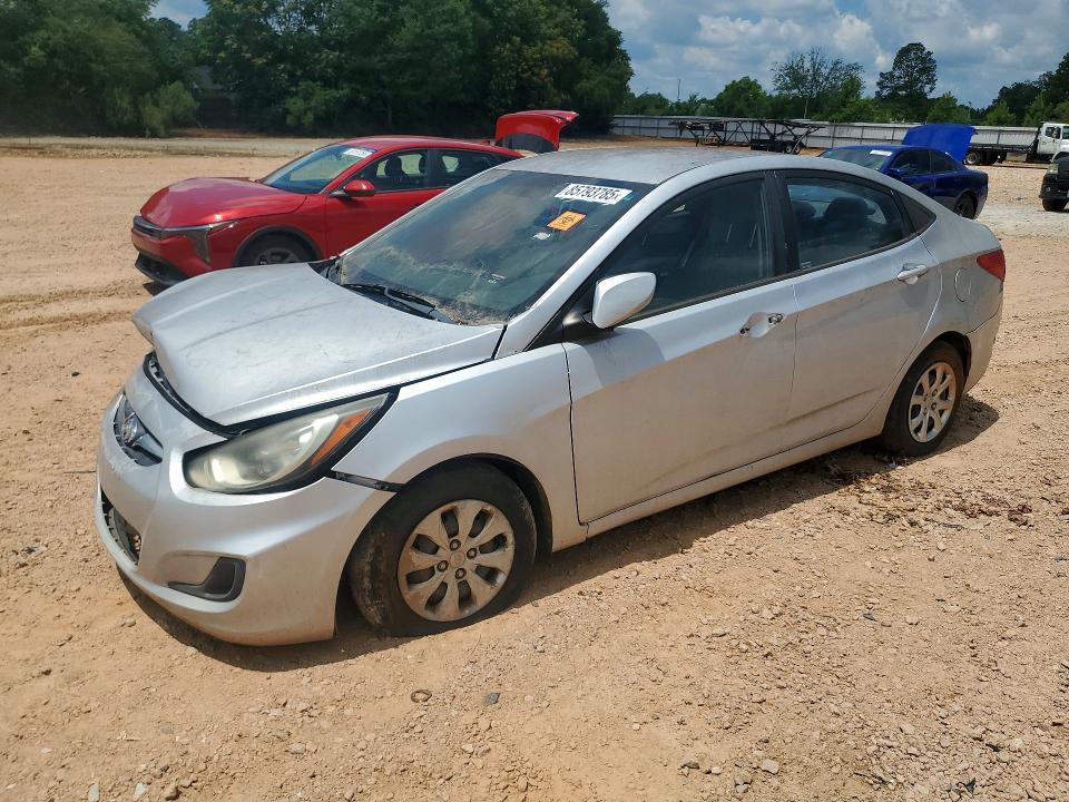 2014 Hyundai Accent VIN KMHCT4AE4EU665680 COPART salvage auction — FRONT END, Nc - Dealer Only Salvage Title, sold $300 on 2026-07-20 (photo 1)