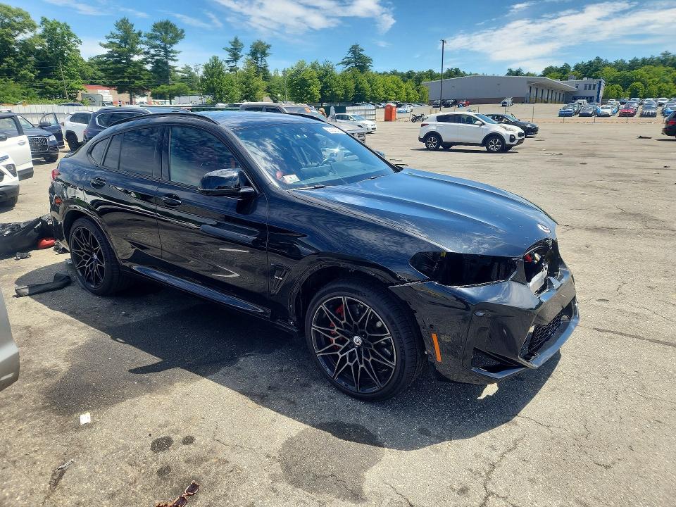 2023 BMW X4 VIN 5YM23EC07P9R43752 COPART salvage auction — FRONT END, Ma - Cert Of Title-Salvage, sold $31,250 on 2026-09-01 (photo 4)