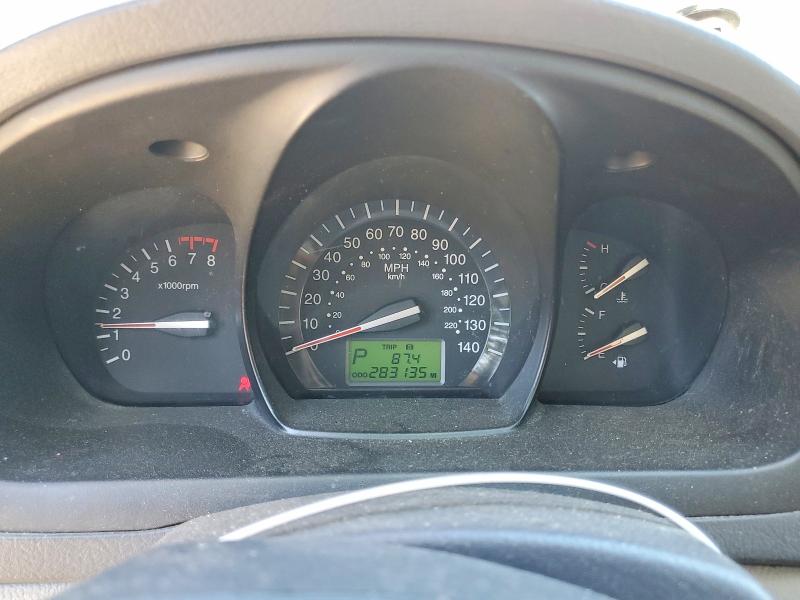 2008 Kia Spectra VIN KNAFE121885522961 COPART salvage auction — REAR END, WA - BILL OF SALE, sold $250 on 2026-07-13 (photo 9)