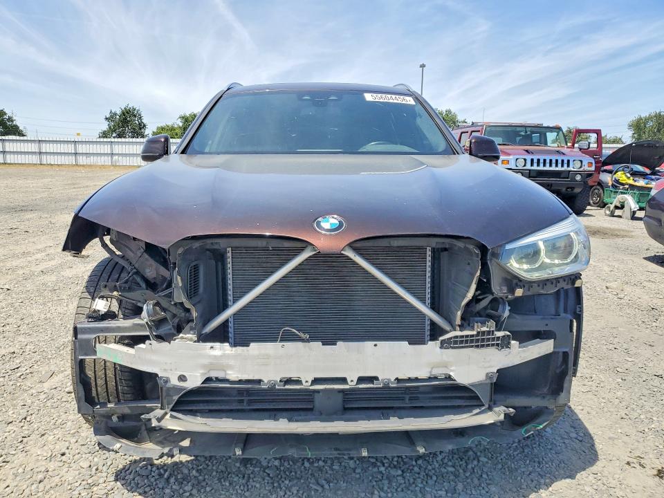 2019 BMW VIN 5UXTR9C54KLD97987 COPART salvage auction — FRONT END, Ca - Salvage Certificate, sold $9,400 on 2026-07-09 (photo 5)