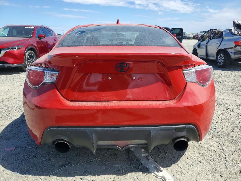 2015 Scion Fr-s VIN JF1ZNAA11F9713506 COPART salvage auction — FRONT END, Ca - Dis/Dlr/Exp Only Clean Title (P), sold $3,100 on 2026-07-23 (photo 6)