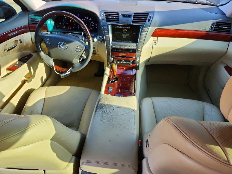 2007 Lexus Ls 460 VIN JTHBL46F575044753 COPART salvage auction — FRONT END, FL - CERT OF TITLE SLVG REBUILDABLE, sold $825 on 2026-07-28 (photo 8)