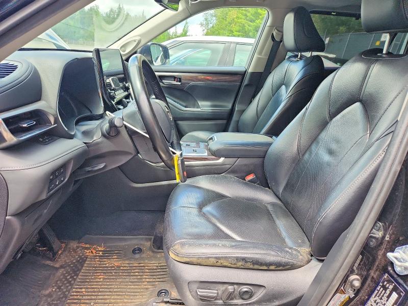 2021 Toyota Highlander hybrid VIN 5TDDBRCH4MS016495 COPART salvage auction — SIDE, Wa - Vehicle Cert Of Ownership-Titl, sold $10,200 on 2026-07-14 (photo 7)