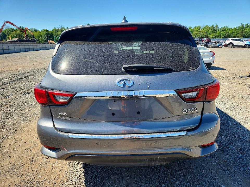 2020 Infiniti Qx60 VIN 5N1DL0MM2LC548747 COPART salvage auction — FRONT END, Nj - Cert Of Title-Salvage, sold $5,200 on 2026-07-31 (photo 6)