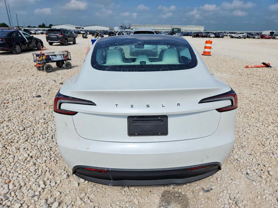 2026 Tesla VIN 5YJ3E1EA8TF139451 COPART salvage auction — SIDE, Tx - Salvage Vehicle Title, sold $13,400 on 2026-08-20 (photo 6)