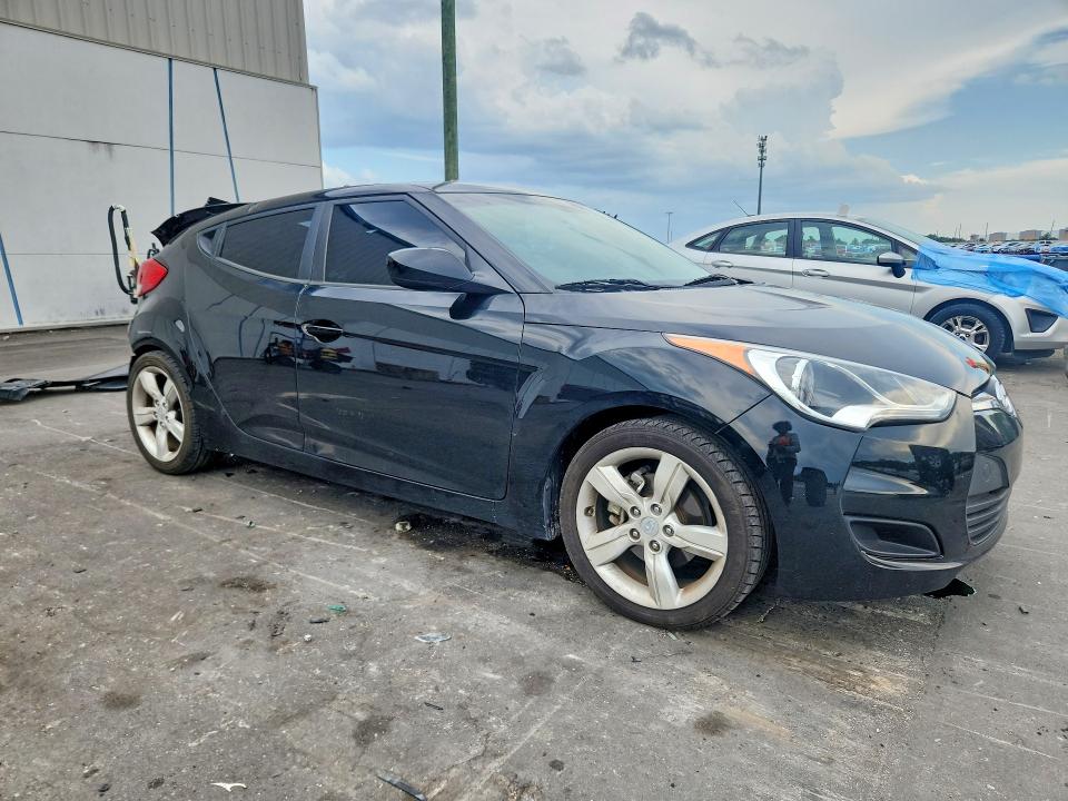 2012 Hyundai VIN KMHTC6AD7CU078390 COPART salvage auction — REAR END, Fl - Cert Of Title Slvg Rebuildable, sold $600 on 2026-07-13 (photo 4)