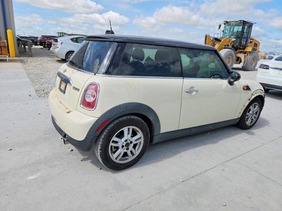 2013 Mini VIN WMWSU3C5XDT549518 COPART salvage auction — FRONT END, Tx - Certificate Of Title, sold $150 on 2026-07-28 (photo 3)