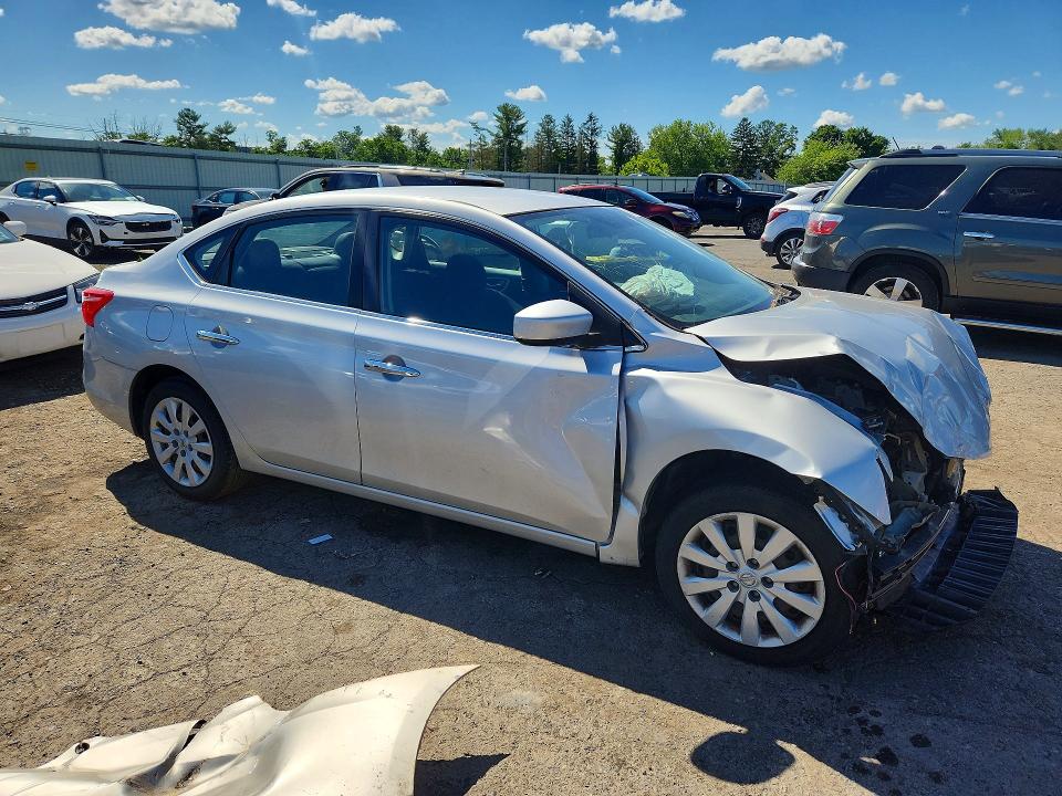2017 Nissan Sentra VIN 3N1AB7AP8HY351021 COPART salvage auction — FRONT END, PA - CERTIFICATE OF SALVAGE, sold $425 on 2026-07-02 (photo 4)