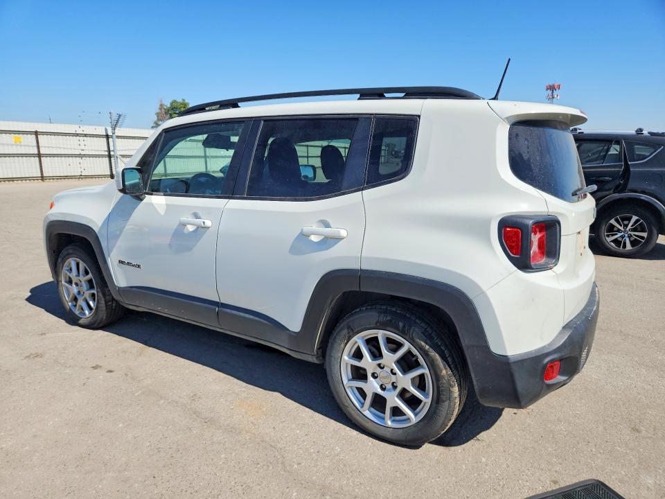 2019 Jeep Renegade VIN ZACNJABB8KPK46649 COPART salvage auction — FRONT END, Ca - Salvage Certificate, sold $1,450 on 2026-07-31 (photo 2)