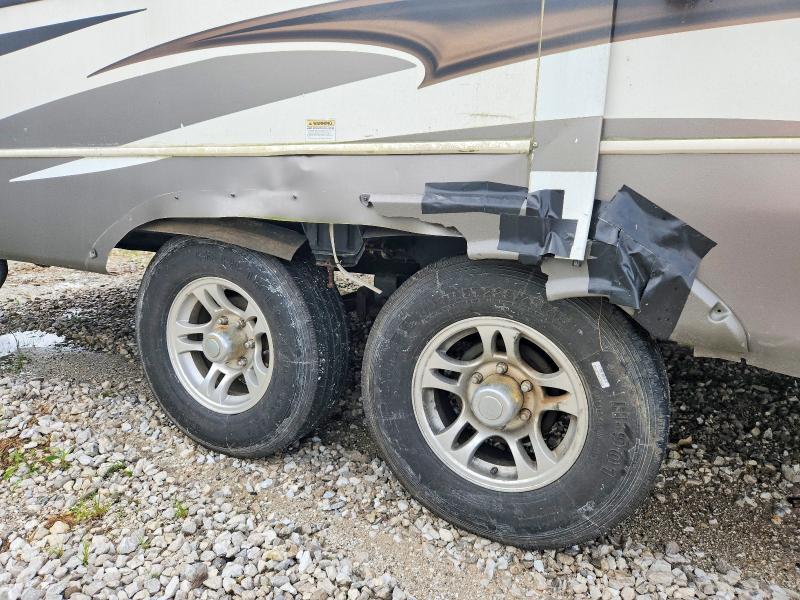 2012 Keystone Cougar VIN 4YDF28S27C2504522 COPART salvage auction — SIDE, MO - SALVAGE CERTIFICATE OF TITLE, sold $2,250 on 2026-07-30 (photo 9)