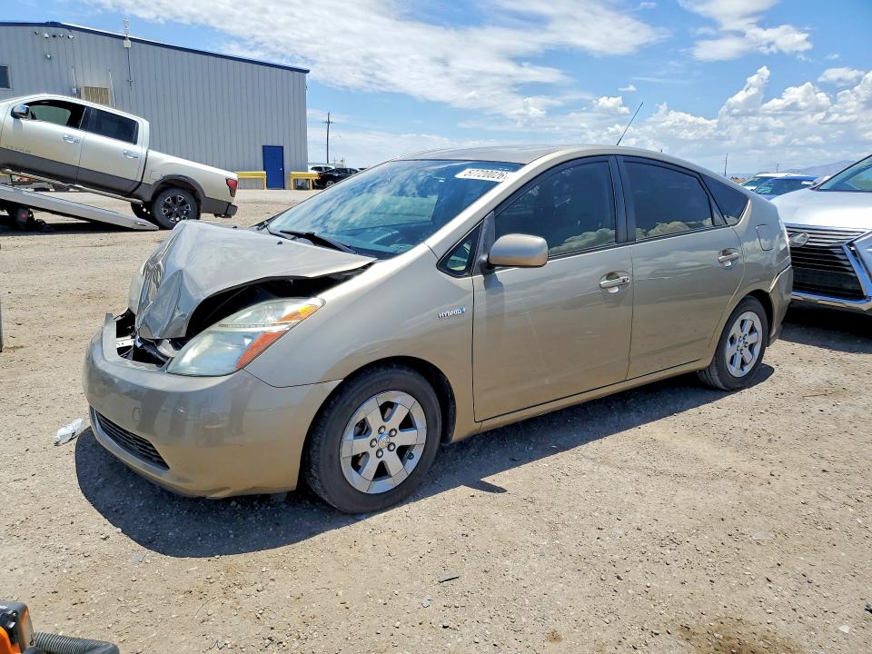 2006 Toyota Prius VIN JTDKB20U967509134 COPART salvage auction — FRONT END, Az - Cert Of Title - Salvage, sold $675 on 2026-07-24 (photo 1)