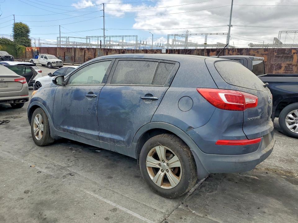 2012 Kia Sportage VIN KNDPB3A27C7307283 COPART salvage auction — FRONT END, CA - DIS/DLR/EXP ONLY LIEN PAPERS, sold $1,150 on 2026-07-06 (photo 2)