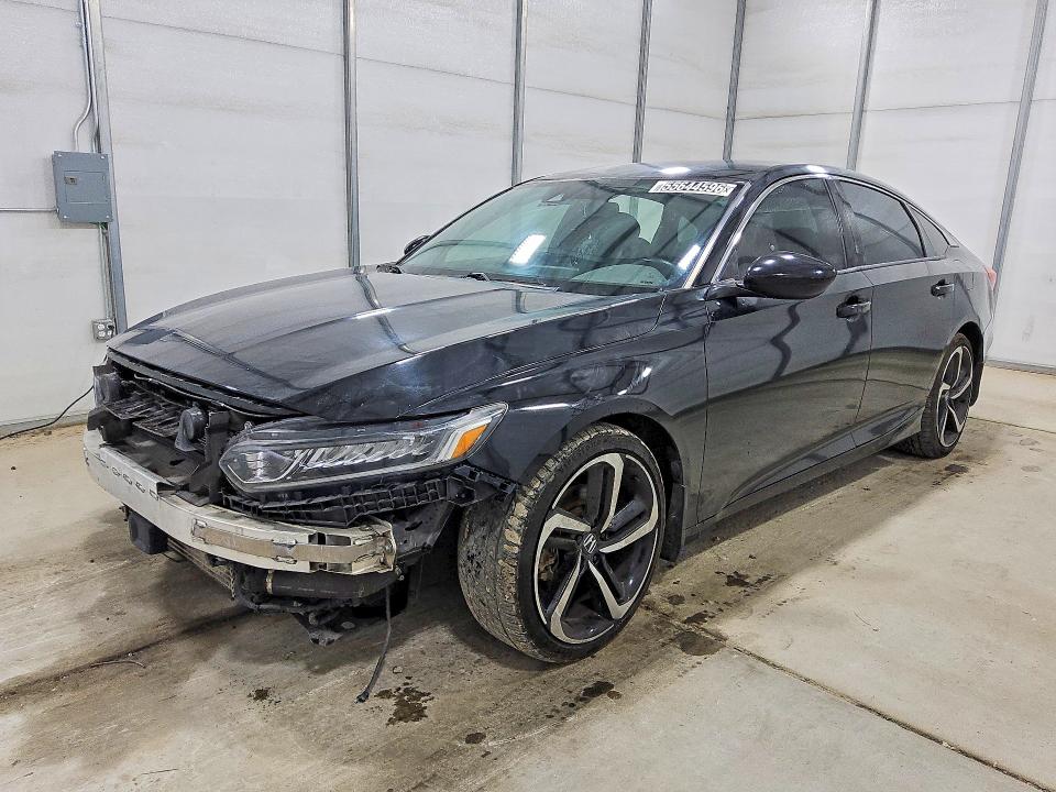 2018 Honda Accord VIN 1HGCV1F35JA241734 COPART salvage auction — FRONT END, Fl - Certificate Of Title, sold $4,350 on 2026-07-30 (photo 1)