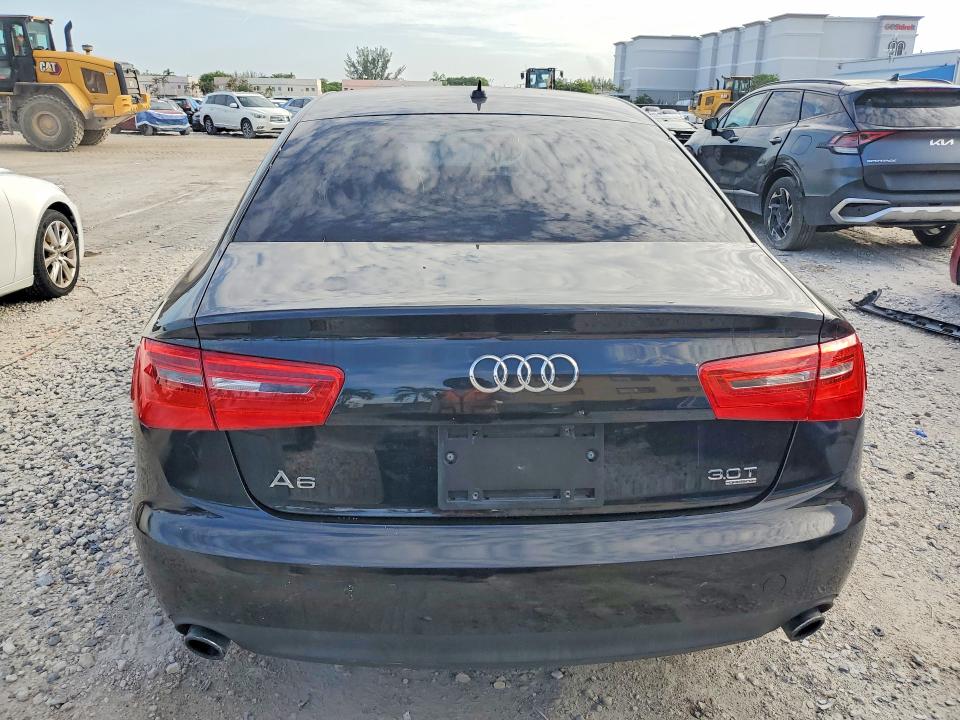 2012 Audi A6 VIN WAUGGAFCXCN156083 COPART salvage auction — SIDE, Fl - Certificate Of Title, sold $350 on 2026-07-10 (photo 6)