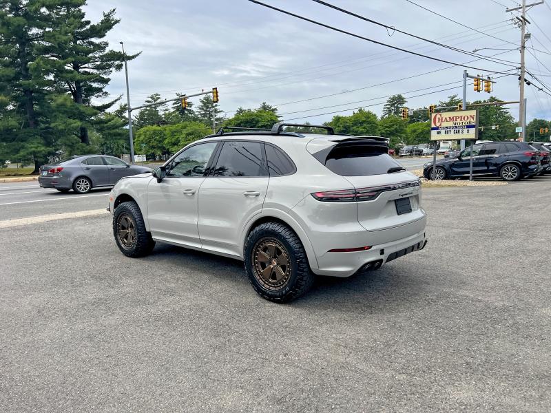 2021 Porsche Cayenne VIN WP1AF2AY1MDA36070 COPART salvage auction — FRONT END, Mt - Certificate Of Title (P), sold $41,750 on 2026-07-21 (photo 3)